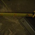 Pan avant droit - distance à l'autre pan