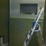 Panneau avant terminé, côté gauche