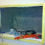 Coffrage fini, côté droit