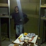 L'avant du studio bien garni